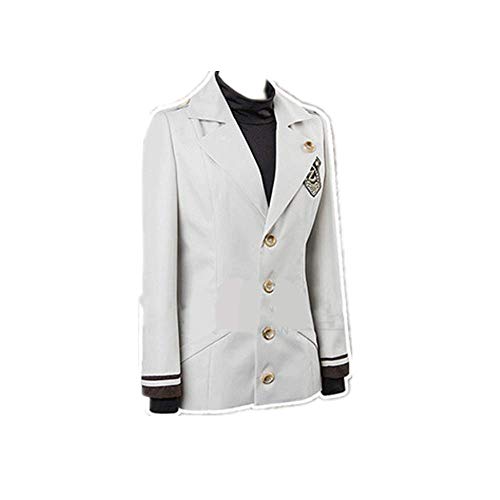 JLCYYSS Juego Mystic Messenger Zen Cosplay Disfraz Halloween Carnaval Academia Uniforme Trajes para Mujeres Hombres Tamaño Conjunto Completo