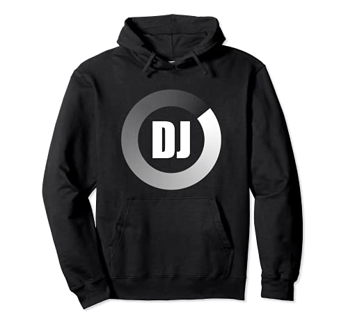 Jockey para fiestas de DJ. Sudadera con Capucha