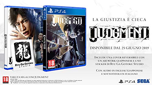 Judgment - PlayStation 4 [Importación italiana]