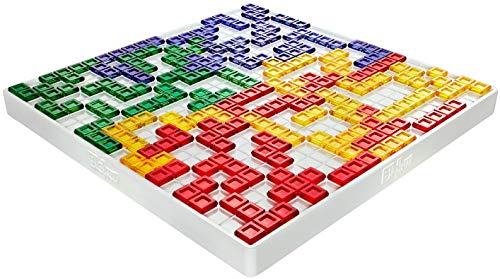 Juego de Cartas Blokus - Fácil de Aprender - 21 Piezas de Color por Jugador - Entretenido - Estrategia y Desafíos - Para Viajar - Para Toda la Familia