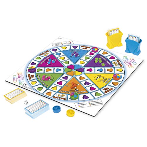 Juego de mesa Trivial Pursuit edición familiar, Trivia para la noche de juegos familiares, a partir de los 8 años