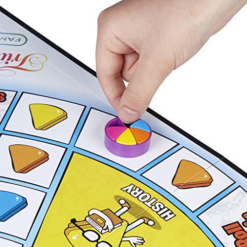 Juego de mesa Trivial Pursuit edición familiar, Trivia para la noche de juegos familiares, a partir de los 8 años