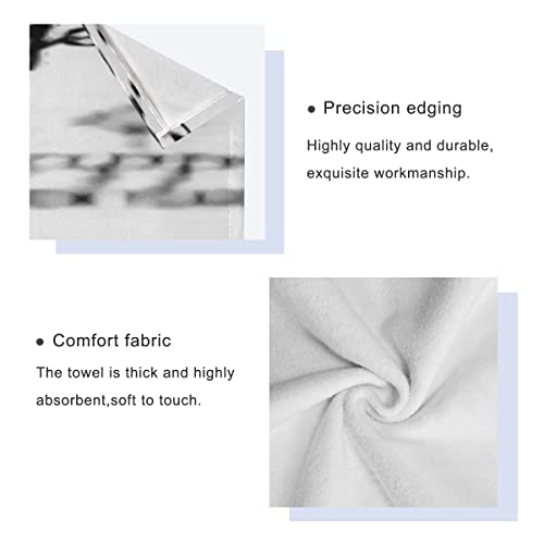 Juego de toallas de 3 piezas, Navidad Año Nuevo Giant Vector Collection Juegos de toallas de baño, 1 toalla de baño, 1 toallita, 1 toalla de mano, multifunción suave para el hogar, cocina, hotel, gim