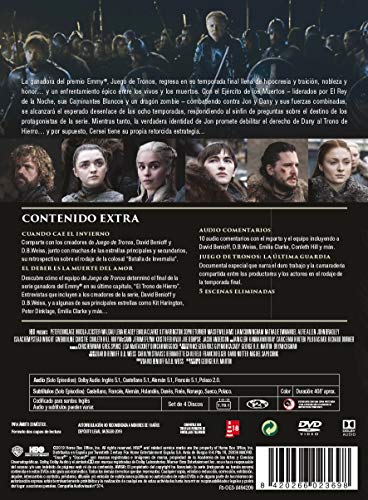 Juego De Tronos Temporada 8 Premium [DVD]