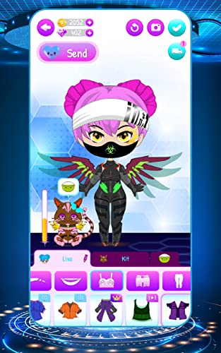 Juegos Cyberpunk Muñeca Vestir Juego