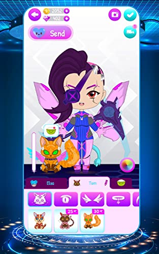 Juegos Cyberpunk Muñeca Vestir Juego