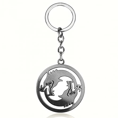 Juegos Vintage Overwatches Llaveros Cool Metal Keychain Car Key Ring Holder Bag Colgante Charm Gift