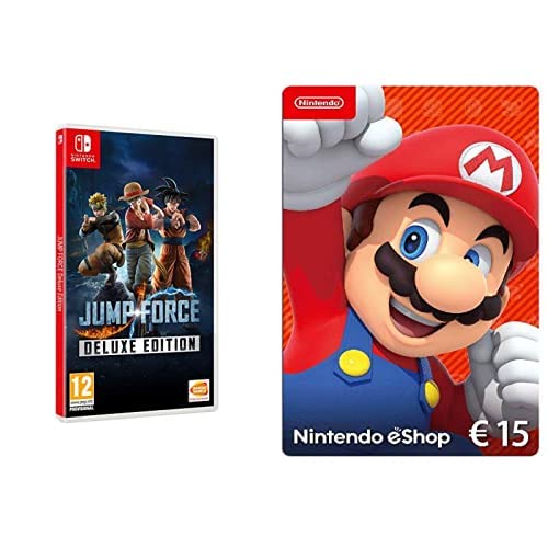 Jump Force Deluxe & Nintendo eShop Tarjeta de regalo 15€