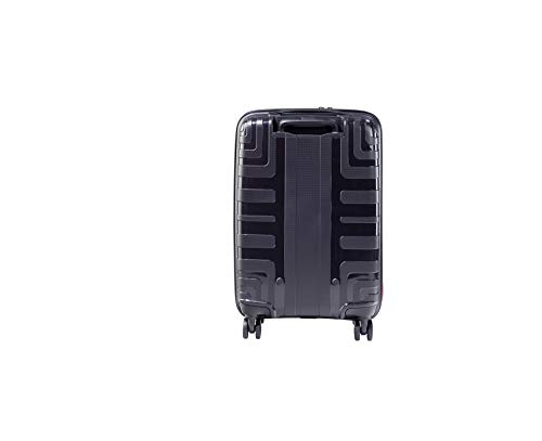 Jump - Maleta de 4 Ruedas Ultralight Crossline (CP20/CP24/CP28) Negro Negro/Rojo Cabine