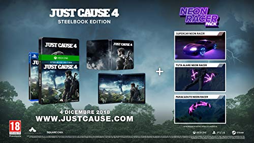 Just Cause 4 - Steelbook Edition - Xbox One [Importación italiana]