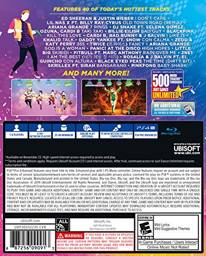 Just Dance 2020 for PlayStation 4 [USA]
