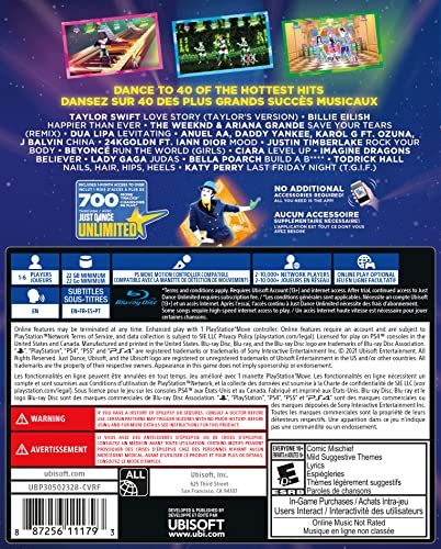Just Dance 2022 Standard Edition for PlayStation 4 [USA]