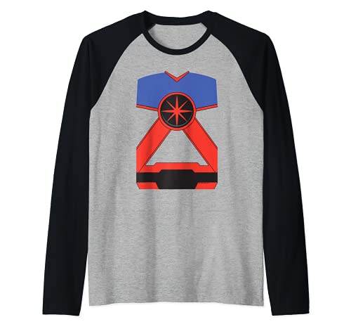 Justice League Martian Manhunter Uniform Camiseta Manga Raglan