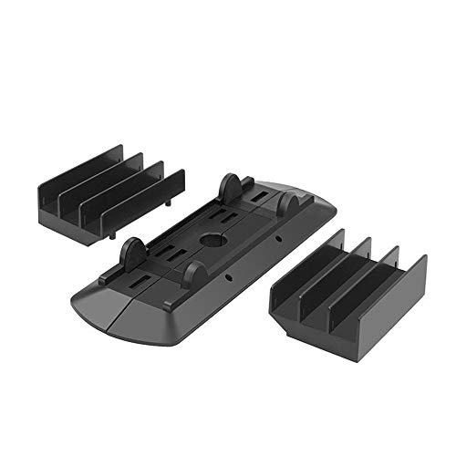 Kailisen Soporte Vertical para PS4/PS4 Slim/Pro Consola con Estante de Almacenamiento para 6 Juegos, Negro