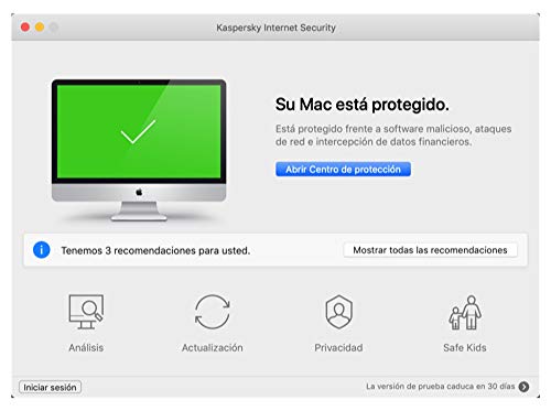 Kaspersky Internet Security 2022 | 3 Dispositivos | 1 Año | PC / Mac / Android | Código de activación enviado por email