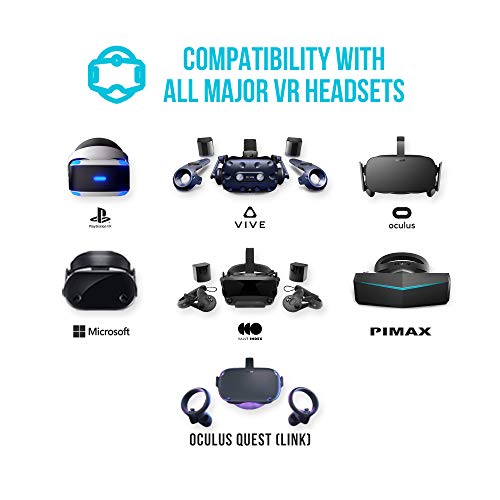Kat Loco - Sistema de movimiento VR portátil | Movimiento natural en juegos de realidad virtual | Controlador VR para Oculus Rift/Rift-S/Quest (Link) / Vive Pro/Index/WMR/PSVR