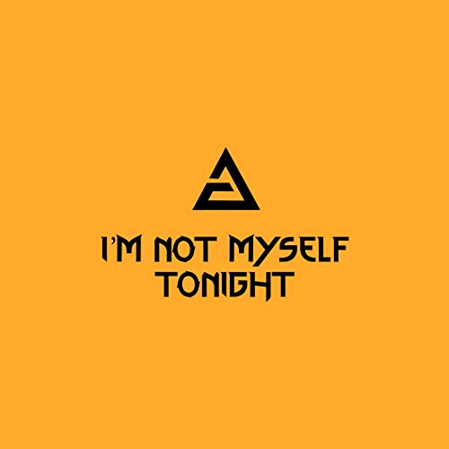 KaterLikoli I'm Not Myself Tonight - Camiseta de manga corta para mujer oro amarillo M