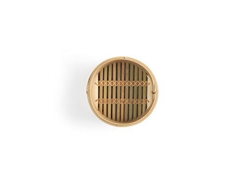 Ken Hom KH506 - Vaporera, bambú, color crema