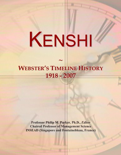 Kenshi: Webster's Timeline History, 1918 - 2007