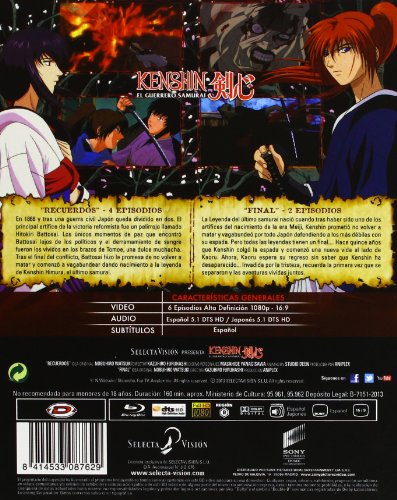 Kenshin: El Guerrero (Edición Coleccionista) [Blu-ray]