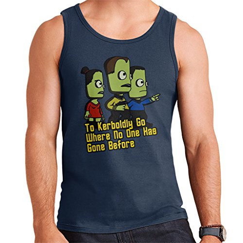 Kerbal Space Program To Kerboldly Go Men's Vest