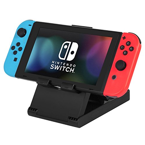 Keten Kit de Accesorios 13 en 1 para Nintendo Switch, Incluye una Funda de Transporte para Nintendo Switch/Funda Transparente/Soporte Regulable/Protector de Pantalla HD (2 Paquetes)