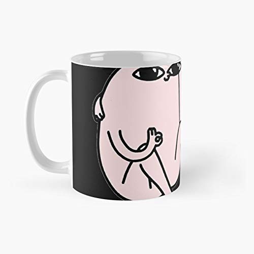 Ketnipz Less Ego More Amigos Classic T-Shirt-Min, taza de café divertidas, 11 oz