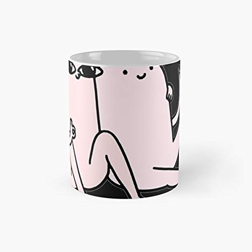 Ketnipz Less Ego More Amigos Classic T-Shirt-Min, taza de café divertidas, 11 oz