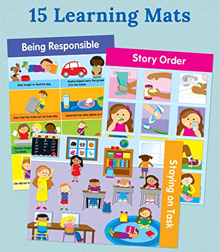 Key Education Publishing Social Skills File Folder Game 9.5" x 2.88"