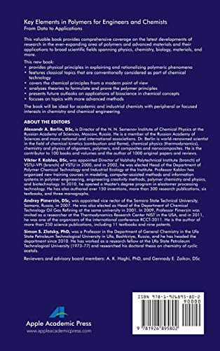 Key Elements in Polymers for Engineers and Chemists: From Data to Applications