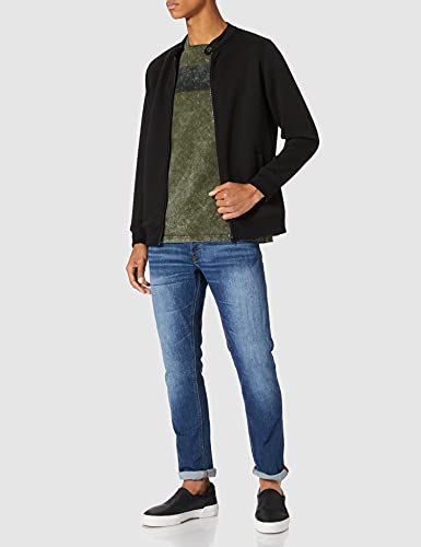 KEY LARGO Bob Round Camiseta, Olive (1514), XL para Hombre