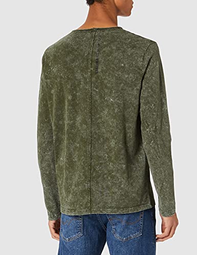 KEY LARGO Bob Round Camiseta, Olive (1514), XL para Hombre