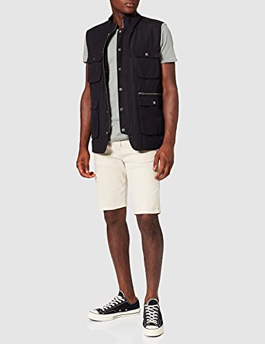 KEY LARGO Bread New Round Camiseta, Faded Moss (1541), XL para Hombre