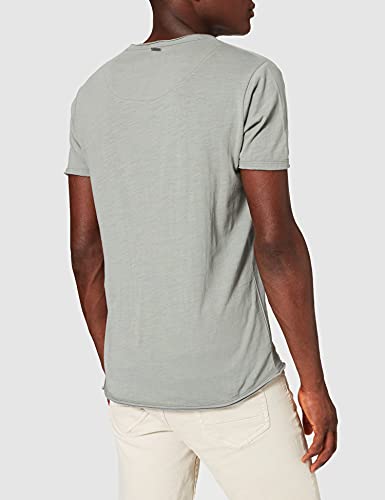 KEY LARGO Bread New Round Camiseta, Faded Moss (1541), XL para Hombre