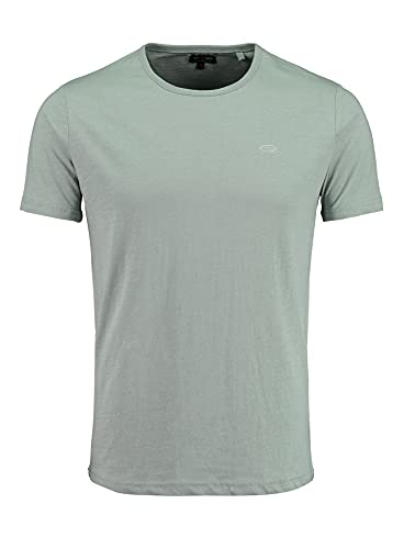 KEY LARGO Cookie Round Camiseta, Faded Moss (1541), S para Hombre