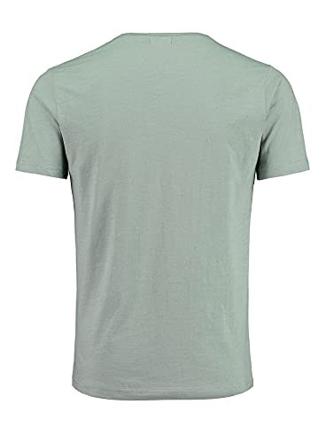 KEY LARGO Sugar v-Neck Camiseta, Faded Moss (1541), S para Hombre