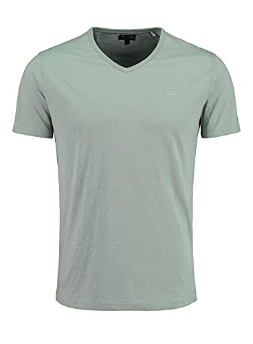 KEY LARGO Sugar v-Neck Camiseta, Faded Moss (1541), S para Hombre