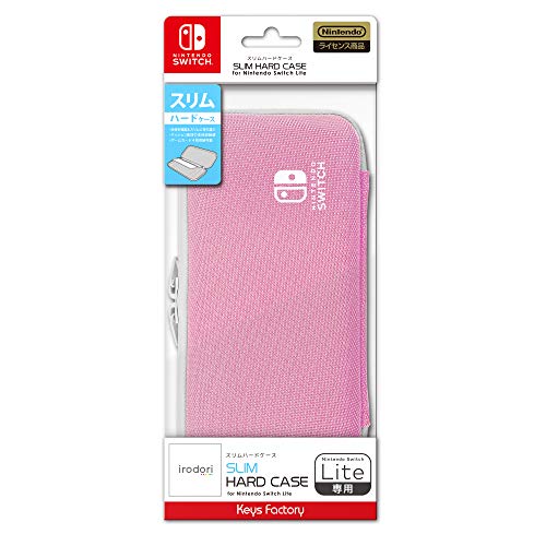Keys Factory Slim Hard Case for Nintendo Switch Lite Pale Pink [video game]