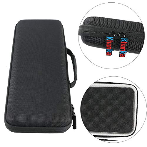 Khanka Duro Viaje Estuche Bolso Funda para Logitech MX Keys Teclada Inalámbrico Iluminado Avanzado(Case Only)