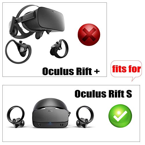 Khanka Duro Viaje Estuche Bolso Funda para Oculus Rift S PC-Powered VR Gaming Headset - Grande(Solo Estuche).