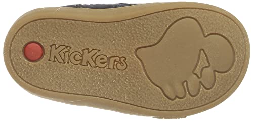 Kickers Billista Zip, Botas Niñas, Negro (Noir Vernis Perm 83), 22 EU