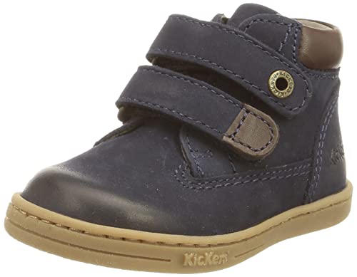 Kickers Billista Zip, Botas Niñas, Negro (Noir Vernis Perm 83), 22 EU