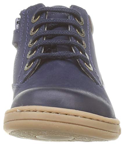 Kickers Billy Velk, Botas Niñas, Azul Marine Perm 10, 25 EU