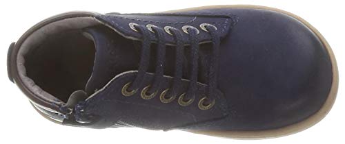 Kickers Billy Velk, Botas Niñas, Azul Marine Perm 10, 25 EU
