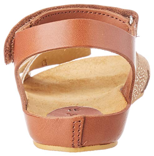 Kickers Bobbun, Sandalias de Punta Descubierta Niños, Beige (Beige Foncé 112), 34 EU