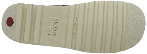 Kickers Kick Hi Winterised, Botas Clasicas Hombre, Morado (Burgundy Burgundy), 45 EU