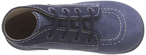 Kickers Salome, Sandalias con Tira Vertical Niños, Azul (Marine Fonce 102), 24 EU