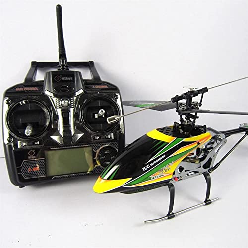 Kids Toy Remote Control Helicopter Large 4 Channel Single Blade RC Helicopters RC Plane with Gyro One Key Take Off/Landing RC Drone Aircraft Toy for Kids Teenage Boys Gifts (3 Battery)