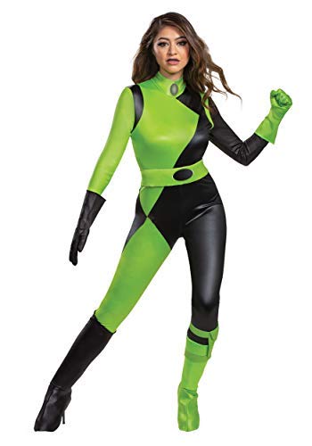 Kim Possible Animated Series Women's Shego Fancy Dress Costume Large