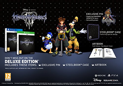 Kingdom Hearts 3 Deluxe Edition - PlayStation 4 [Importación inglesa]